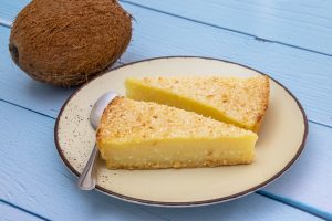 Voici notre recette facile à préparer du flan coco antillais