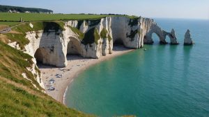 Les falaises d'Étretat