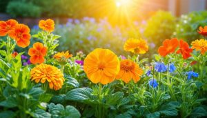 5 fleurs indispensables pour sublimer et protéger votre potager