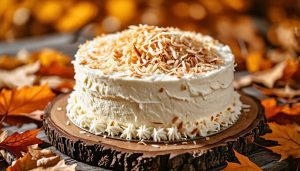 Gâteau crémeux à la noix de coco : le dessert de saison idéal pour septembre