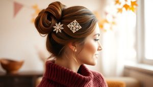 Pic à chignon : la tendance coiffure inattendue qui fait fureur cet automne-hiver 2024