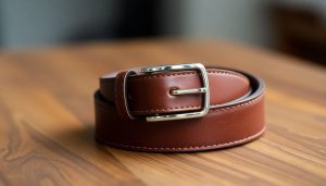 Ceinture en cuir pour homme : l'accessoire incontournable du vestiaire masculin