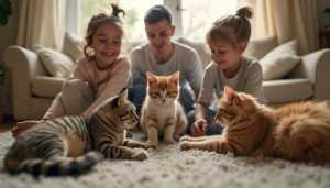 Les chats doux et hypoallergéniques : quelles races choisir pour les familles avec enfants ?