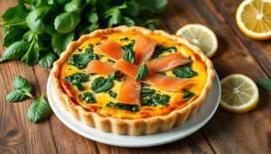 Quiche aux épinards et saumon fumé : la recette facile qui va impressionner vos invités