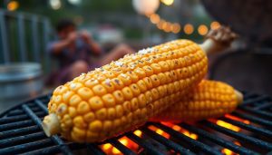 Maïs grillé salé au barbecue : la recette parfaite pour vos soirées d'été