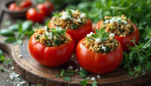 Tomates fraîches farcies : la recette estivale qui fait l'unanimité