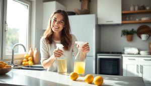 Elle nettoie toute sa cuisine avec ce mélange à 2 ingrédients naturels et sans rinçage