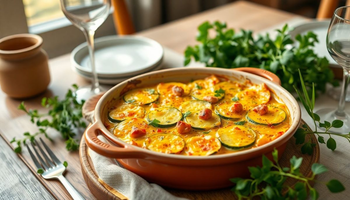 Le gratin de courgettes au thon : le plat unique qui révolutionne vos soirées de vacances